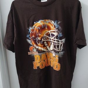 Vintage Cleveland Brown Dog Pound NFL Shirt